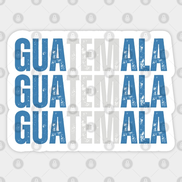 Guatemala flag, Guatemalan flag Sticker by eka123